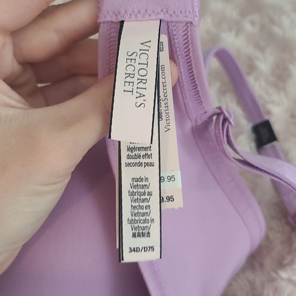 T-Shirt Lightly Lined Demi Bra - Picture 2 of 4